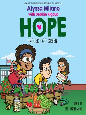 cover image of Project Go Green (Alyssa Milano's Hope #4)